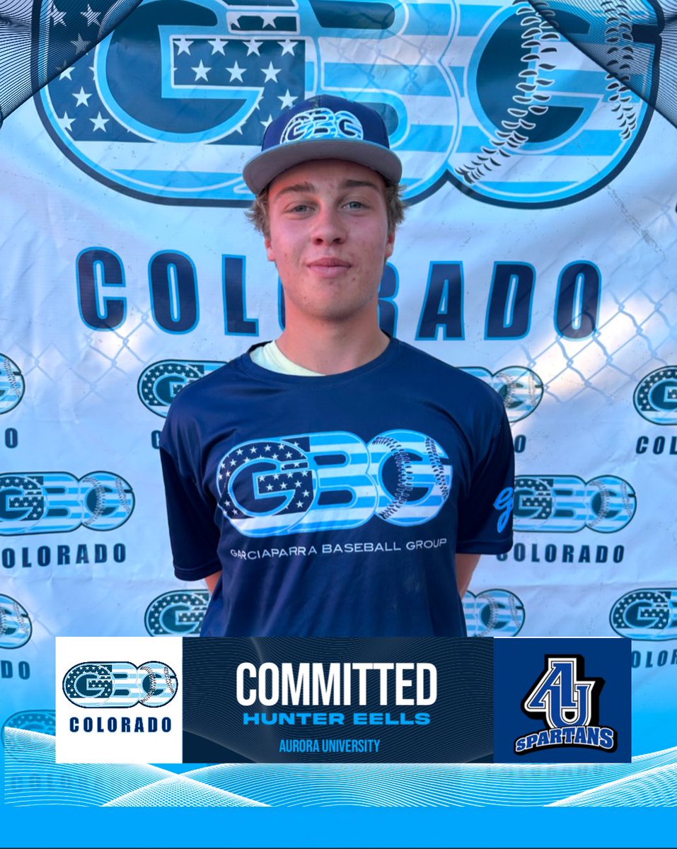 Congrats to ‘25 3B Hunter Eells on committing to Aurora University #GBGColorado #GBGFamily
