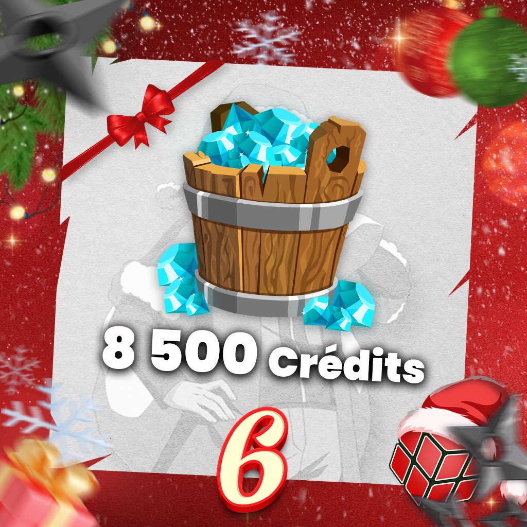 SolveCommunity's tweet image. 🎉🎅 Sixième case de notre Calendrier de l’Avent Solve !🎅🎉  

Une envie de dépenser dans la boutique ? 😎 Tentez de remporter 8500 crédits pour une belle petite session reroll !

Pour participer :  
1️⃣ Suis notre compte : @SolveCommunity 
2️⃣ RT ce post  

📅 Tirage au sort…
