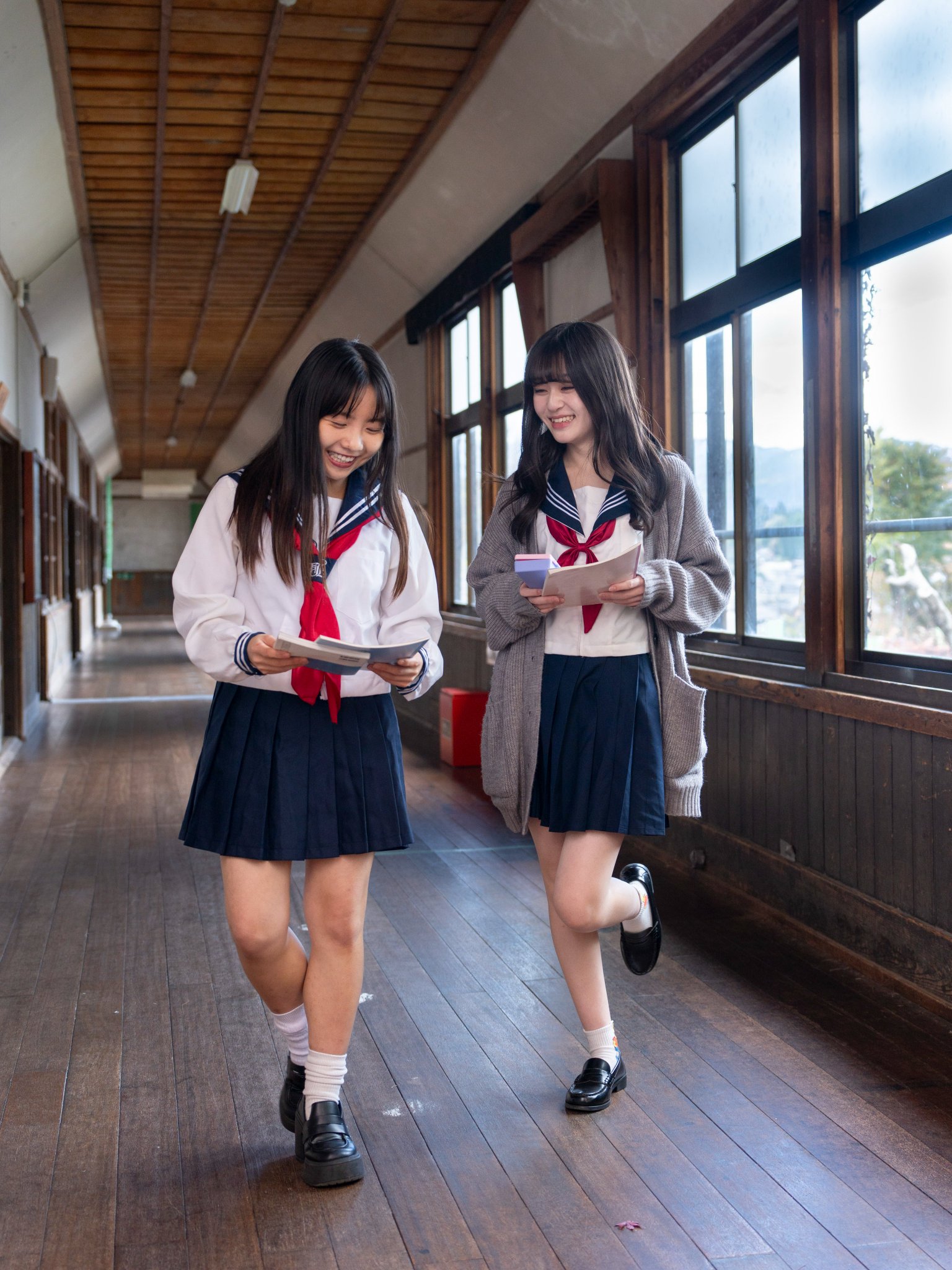 ひさページセーラー服 トンボ学生服 女子 サージ織り 白2本ラインセーラー服 特殊