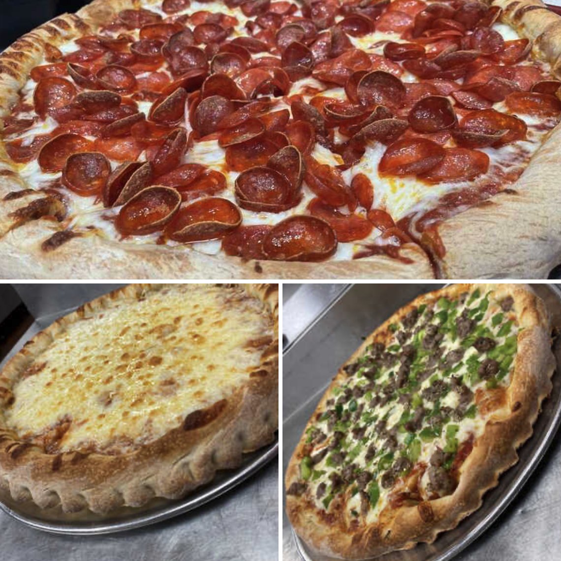 📷 MAKE A HOLIDAY STOP THIS WEEKEND! You can cross-off some gifts AND fill your cravings at Pizza John's! (📷Try a Sicilian Style Pizza, when you visit!) pizzajohns.com
#PizzaJohns #SicilianStylePizza #GiftCards #HolidayGifts #ShipBaltimoresBestPizza