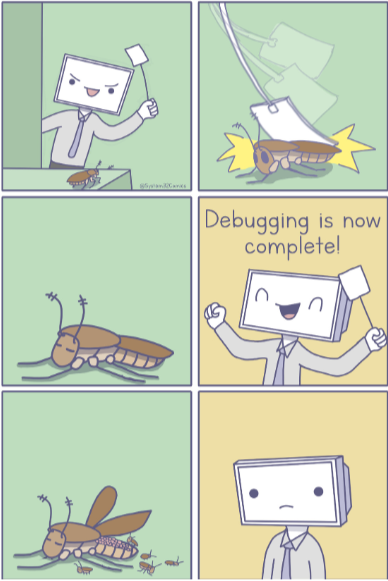 testomatio's tweet photo. Automation testing: where we spend hours writing scripts to save minutes of manual testing… only to spend days debugging those scripts. 🤖💻
But hey, at least the robots are happy!
#AutomationTesting #TestingLife #QAIsLife #QAHumor https://t.co/N1hj7l0axZ
