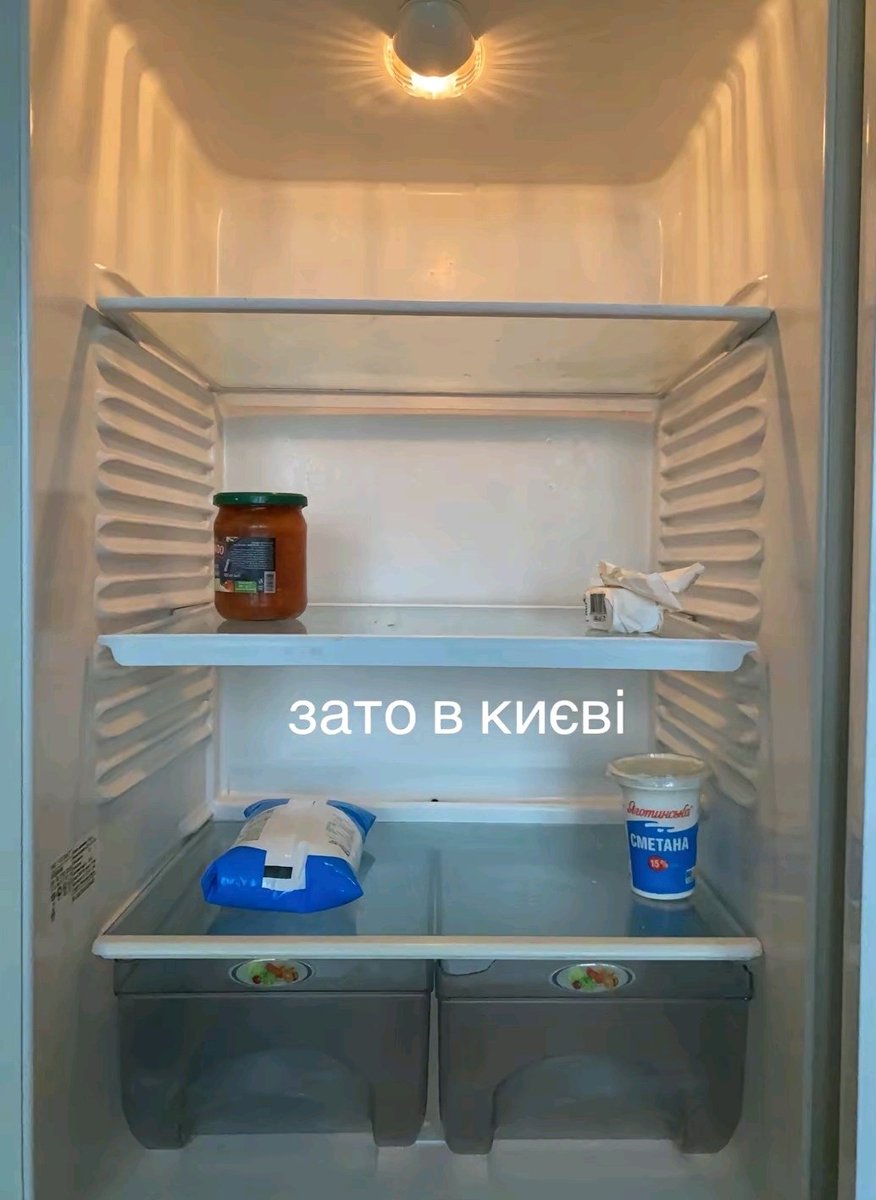 В принципі ще є макарони і відро картоплі 😌