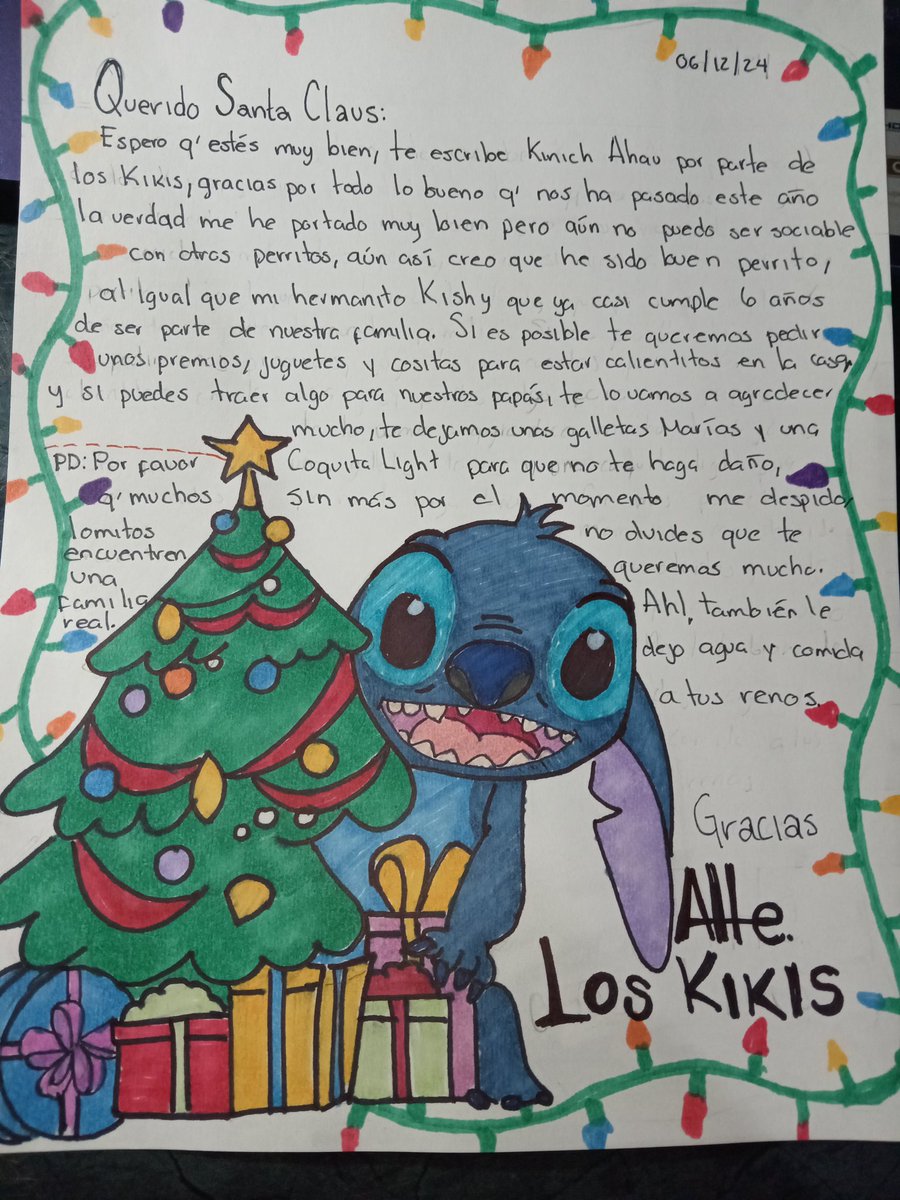 lindo_kiwi's tweet photo. Kinich estuvo ayudando y también descompuso la serie pero mi papá la reparó muy fácil y rápido. Luego mi mamá les ayudó a hacer su carta. Y aunque nos dormimos muy tarde estamos felices con los resultados hasta el momento 😍. https://t.co/cvCh2uSw8G