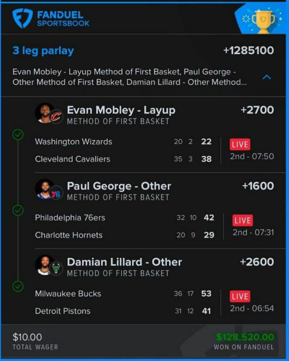 Yo mate let get on our winning team we ain't got time to lose tap our VIP link below to join 👇 👇 👇 👇 
t.me/+Ik8TF34IUrg4Z…

#Parlay #props #underdog #Gamblingx #wnba           #NBA #Fanduel    #DFS  #NBATwitter #prizepicksmlb #sportspicks #freeplays #po