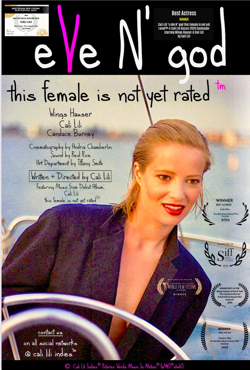 WingsHauserDoc's tweet photo. Catch the award-winning Eve N' God featuring stellar performances by @CaliLiliIndies &amp; #WingsHauser 12/15 2:15pm Culver City Film Festival - Block PPPP. Get tix NOW https://t.co/j0l6Tnsm1D https://t.co/s12nI0loXN