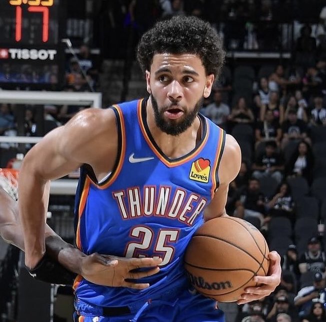 statdefender's tweet photo. Best Defensive Rating Among Bench Players In The 2024-25 NBA Regular Season (Min. 15 Games Played Off The Bench & 15.0 MPG) :
                                      
1.  Ajay Mitchell  —  97.0
2.  Gary Harris  —  97.5
3.  Moussa Diabate  —  99.2
4.  Jonathan Isaac  —  100.5
5.  Anthony Black  —  100.8
6.  Nicholas Batum  —  101.2
7.  Kyle Anderson  —    102.0
8.  Buddy Hield  —  102.1
9.  Kevin Porter Jr.  —  102.4
10.  Sam Merrill  —  102.6

How Impressive Has Ajay Mitchell Been For The Oklahoma City Thunder This Season?