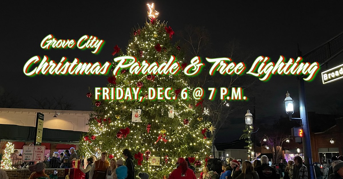 Kick off the holiday season today in #GroveCityOhio
🎅 5-9P | Heart of Grove City Mistletoe Market, Town Center Park, 3359 Park St.
🎄 7P | Grove City Christmas Parade &amp; Annual Tree Lighting, Town Center
...and so much more!
Find all the details: bit.ly/GCChristmas24