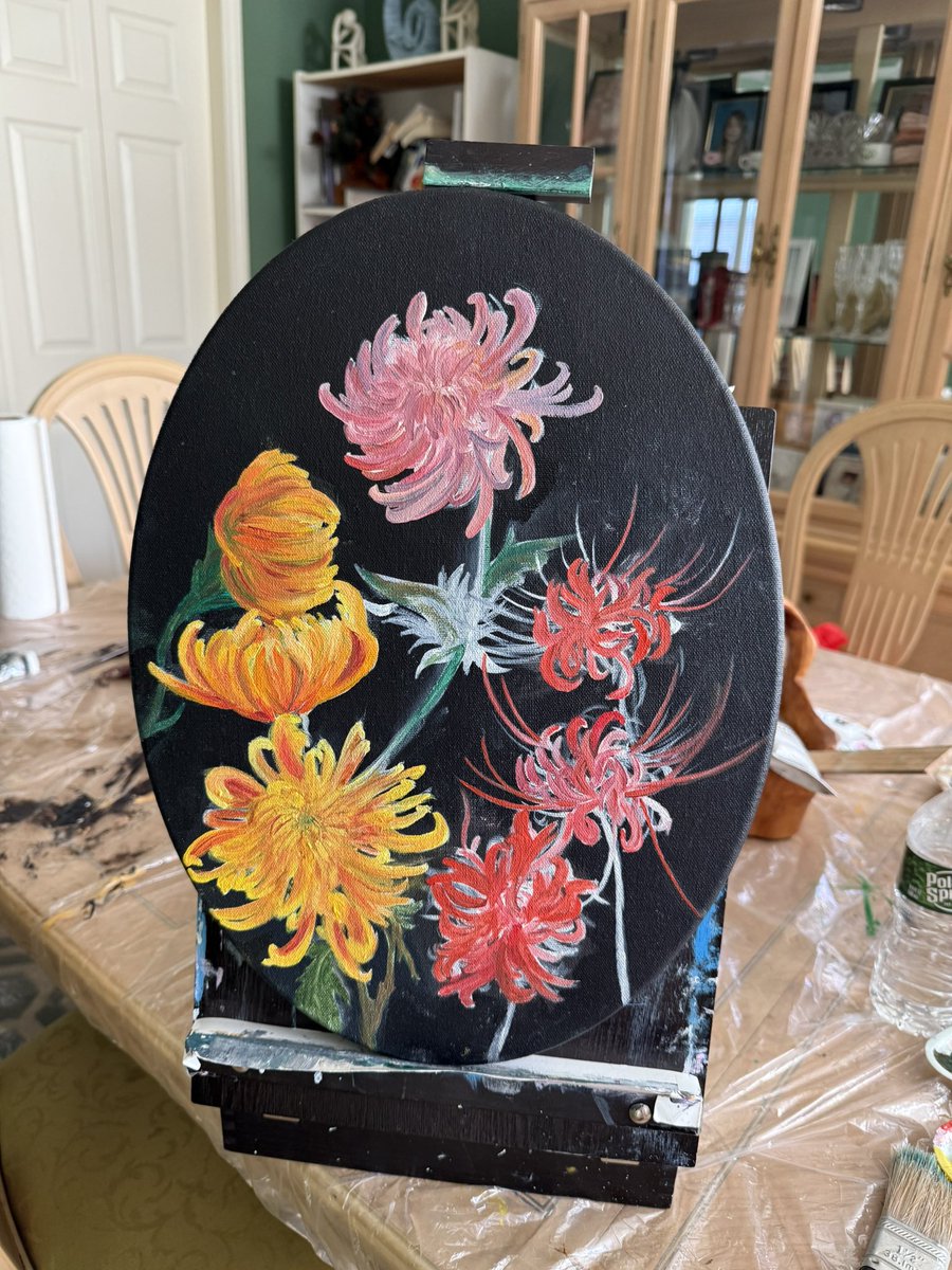 ognicolerae's tweet photo. oil painting for my cousin 💐💞
#art #oilpainting #ArtistOnX #artist #Commission #commissionart #commissionsopen https://t.co/ud6is9F2sy