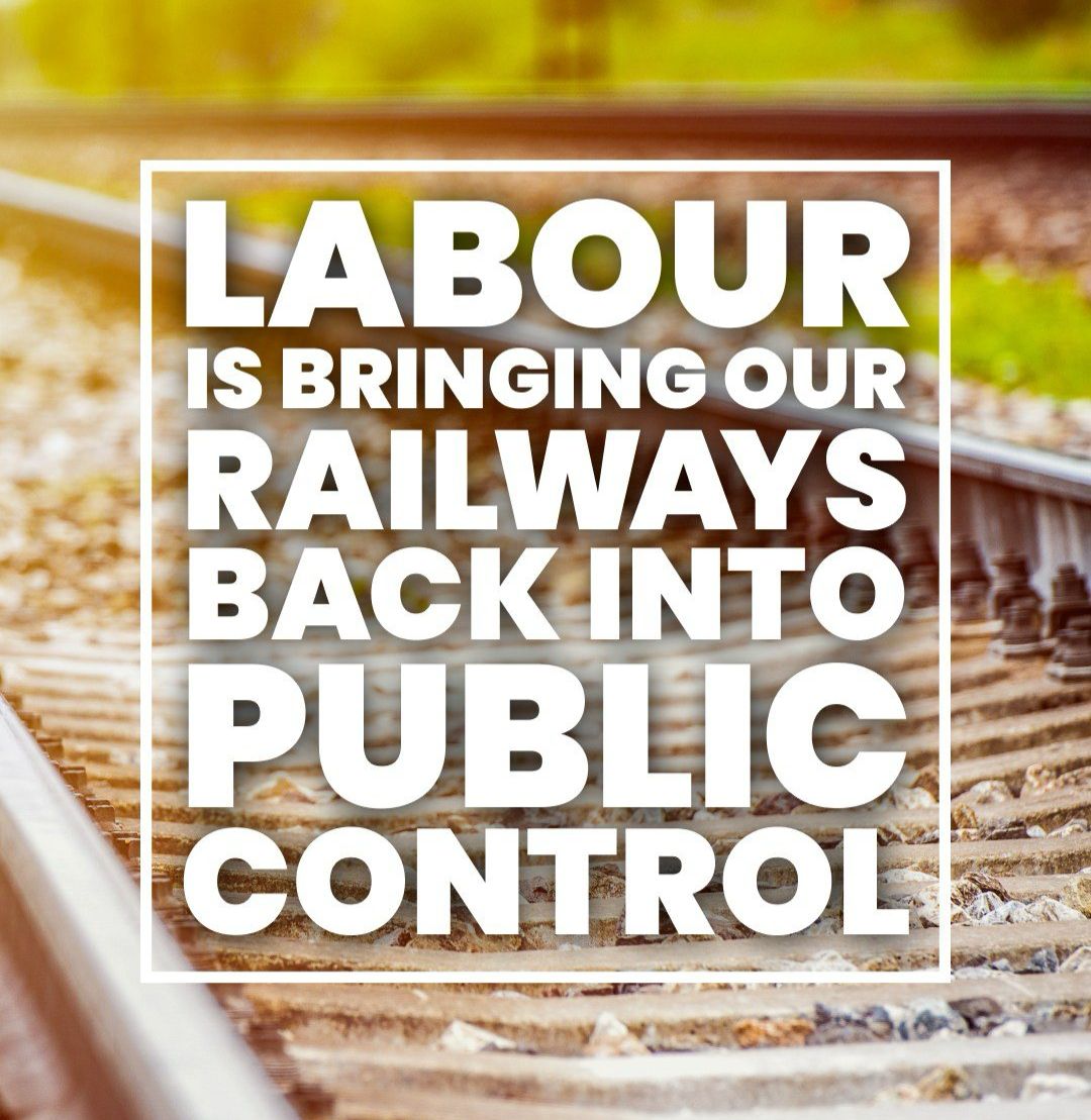 ezystan's tweet image. South Western Railway will be back in public control.
This Labour Government is delivering on our promise of better rail services for passengers and better value for taxpayers.* 🌹