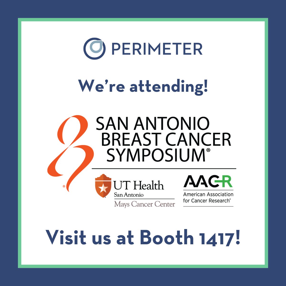 We're excited be headed to the San Antonio Breast Cancer Symposium Dec. 10-13! Stop by Booth 1417 to say hi and get a demo of the Perimeter S-Series OCT device, our pioneering medical imaging system that can deliver ultra-high-res margin visualization of excised tissue in the OR.