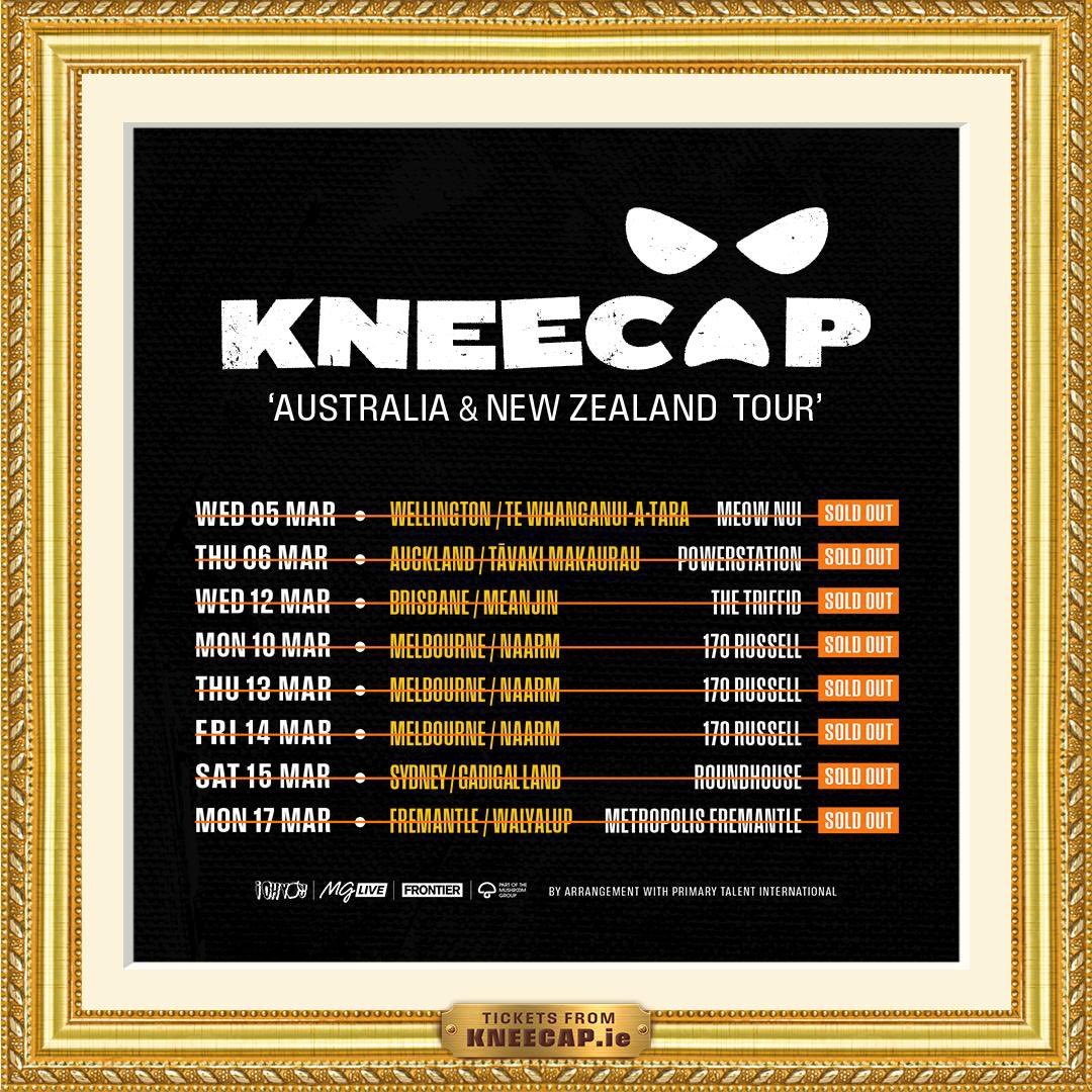Well well Aotearoa and Australia - we are SOLD OUT for next spring for all shows. 💚🤍🧡
