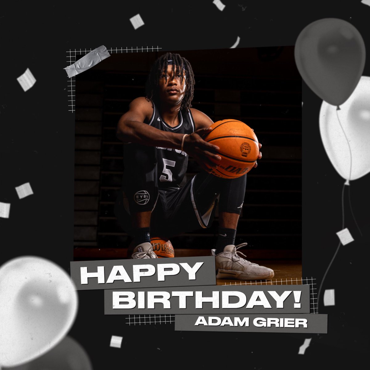 LedfordMBB's tweet photo. Help us show some love to Adam and Sean today as they both celebrate a birthday! Happy Birthday guys!! 🎈🎉 @Adam_grier5 https://t.co/w0tVA5Qz4Z