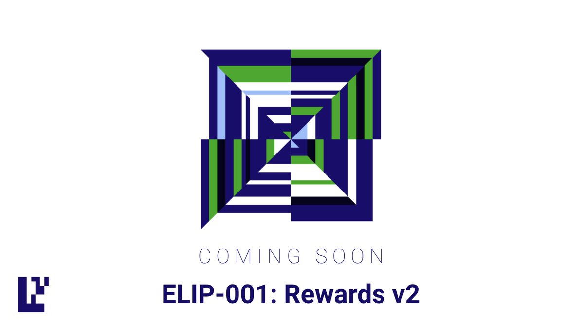 eigencloud's tweet photo. 1/ Coming Soon: Rewards v2
Eigen Labs is excited to introduce the Rewards v2, a forthcoming protocol upgrade, designed to bring greater flexibility, efficiency, and customization to rewards within the EigenLayer ecosystem.
This proposed upgrade is also the very first EigenLayer Improvement Proposal (ELIP) using the EigenLayer Governance process (EigenGov) recently announced by the Eigen Foundation!