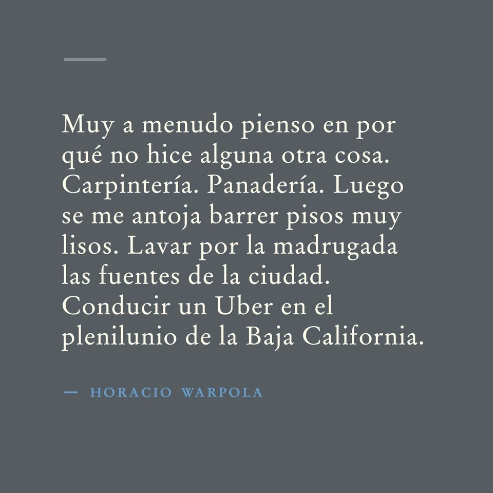 Vamos a extrañar mucho a Horacio Warpola (1982-2024).