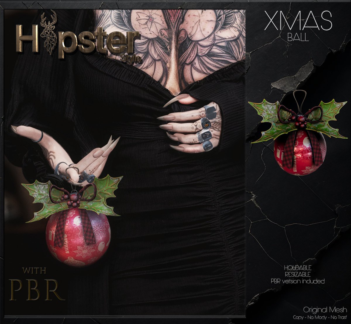 auroraMcMinnar's tweet photo. NEW GIFT in exclusive for HOLIDAY SHOP & HOP (DEC 6 - JAN 5)
You can find it here https://t.co/5cC8UCifdY
Enjoy ♥
@follower #secondlifeworld #secondlifeavatar #secondlife #secondlifeshopandhop #shopandhop #Metaverse #virtualshopping #secondlifeavi #gift https://t.co/FkoHrFOZwR