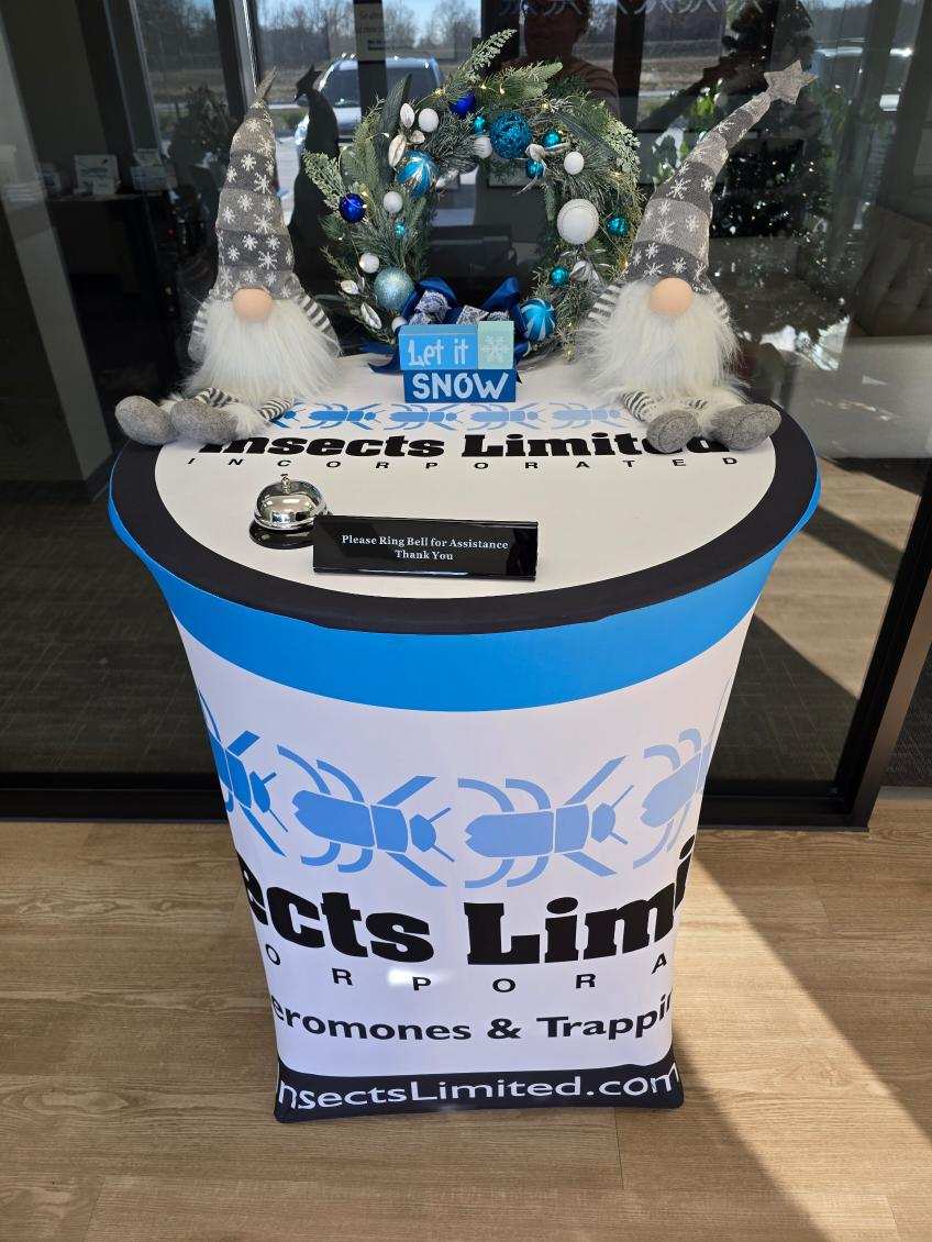 InsectsLimited's tweet image. 🎄✨ Deck the Halls at Insects Limited! ✨🎄

Our team came together to spread holiday cheer as we transformed The Center for Stored Product Protection into a festive wonderland! 🎁🎅

#Teamwork #HolidayCheer #InsectsLimited #DeckTheHalls #FestiveFun #StoredProductProtection