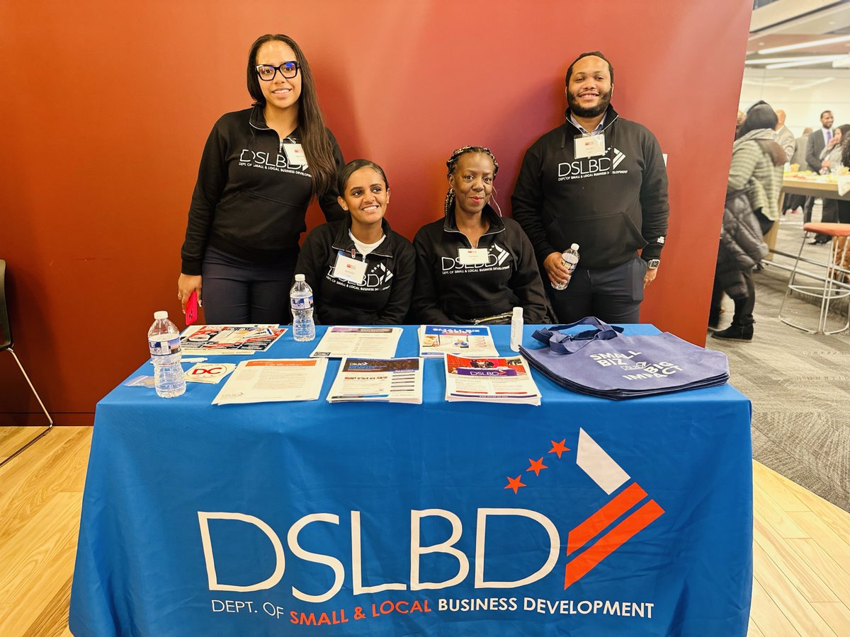 DCDGS's tweet image. Thank you to everyone who joined us at DGS’ first Small Business Networking Reception! We are here to support DC’s small business community— let&apos;s continue to work together to create a brighter future for small and local businesses. #SmallBizDC