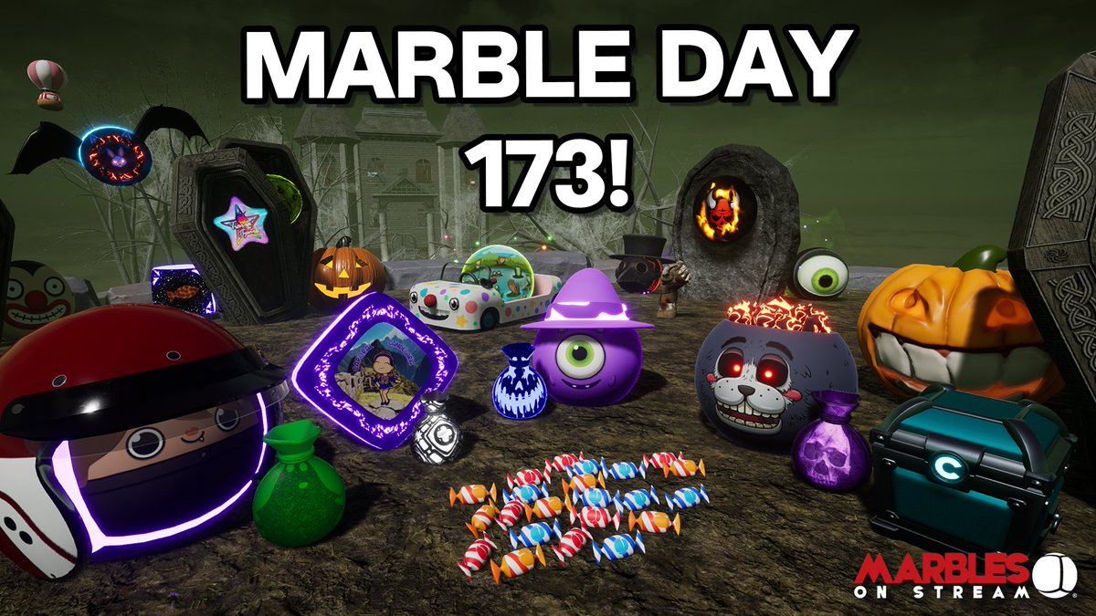 PixelbyPixelStu's tweet photo. Season 56 is over and Marble Day 173 has begun!

From now until Saturday at 9am ET - 2 hours in Marbles on Twitch will get you 15 Community Coins!!!

Don't miss out!

#MarblesOnStream #MarbleDay #Drops #Exclusive #Racing https://t.co/lEK0IEdUM3