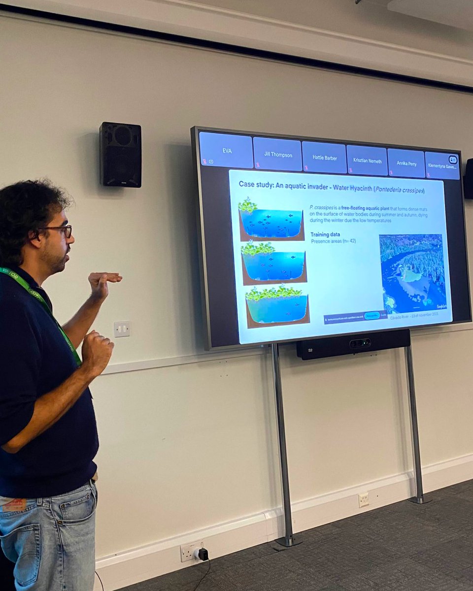 InvasionS (@invasions_cibio) on Twitter photo Our PhD students <a href="/evamaltapt/">Eva Malta-Pinto</a> and Nuno Mouta visited <a href="/UKLadybirds/">Helen Roy</a> at <a href="/UK_CEH/">UK Centre for Ecology & Hydrology</a>, where they connected with a dynamic community and engaged in thought-provoking discussions on #biodiversitymonitoring and #invasivealienspecies management.
Thank you for welcoming our students💚🌱 Our PhD students <a href="/evamaltapt/">Eva Malta-Pinto</a> and Nuno Mouta visited <a href="/UKLadybirds/">Helen Roy</a> at <a href="/UK_CEH/">UK Centre for Ecology & Hydrology</a>, where they connected with a dynamic community and engaged in thought-provoking discussions on #biodiversitymonitoring and #invasivealienspecies management.
Thank you for welcoming our students💚🌱