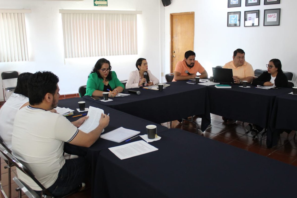 impepac's tweet photo. Integrantes de la Comisión de Organización y Partidos Políticos que preside la consejera Mayte Casalez Campos, continuaron con el análisis del Reglamento para las Organizaciones que Pretendan Constituirse como Partido Político Local, logrando avances importantes. @impepac https://t.co/Vgl8GwKtba