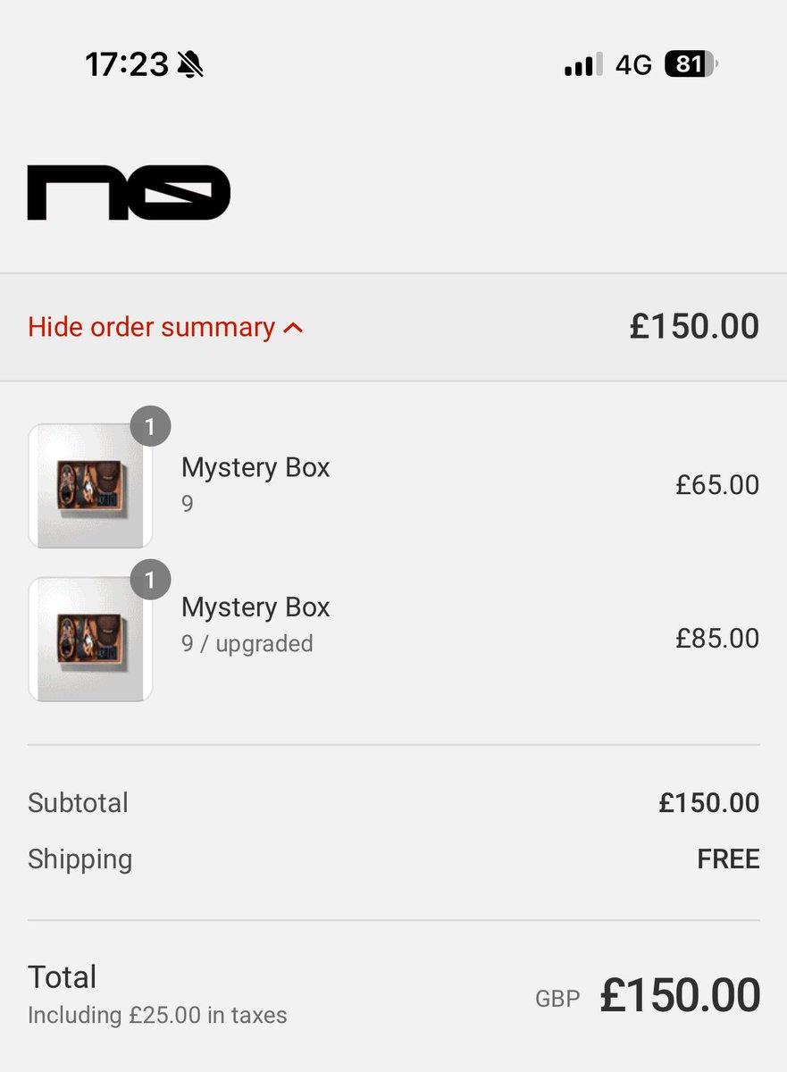 ConnorMorrish__'s tweet photo. @notwoways @Callux been wanting to order for a while, no better time too 🫣👀 https://t.co/NzNl0rz8ko