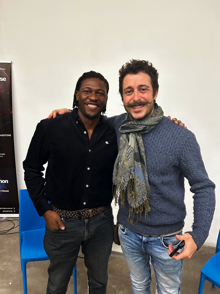 Web3Family ✨ (@web3family_) on Twitter photo Day 4 at ATOM Hacker House 📸
Thanks To Our Speakers ✨ Dimi of <a href="/JunoNetwork/">Junø</a> 🔸 Nico of <a href="/AbstractSDK/">Abstract | Interchain App Platform</a>🔸 Lanre of @Neutron_org 🔸 Syed of <a href="/ATOMAccelerator/">ATOM Accelerator | Cosmos Hub ⚛️</a> 🔸 Armando of <a href="/octoplace/">OCTOplace.io</a> & @drpcorg 🔸 Mike of <a href="/capital_3x/">3x Capital</a> 🔸 Bryn of <a href="/hackenclub/">Hacken🇺🇦 | Consensus2025</a> 🔸Noah Biel 🧑🏭👨🔬👨🌾
Thread 🧵 Day 4 at ATOM Hacker House 📸
Thanks To Our Speakers ✨ Dimi of <a href="/JunoNetwork/">Junø</a> 🔸 Nico of <a href="/AbstractSDK/">Abstract | Interchain App Platform</a>🔸 Lanre of @Neutron_org 🔸 Syed of <a href="/ATOMAccelerator/">ATOM Accelerator | Cosmos Hub ⚛️</a> 🔸 Armando of <a href="/octoplace/">OCTOplace.io</a> & @drpcorg 🔸 Mike of <a href="/capital_3x/">3x Capital</a> 🔸 Bryn of <a href="/hackenclub/">Hacken🇺🇦 | Consensus2025</a> 🔸Noah Biel 🧑🏭👨🔬👨🌾
Thread 🧵