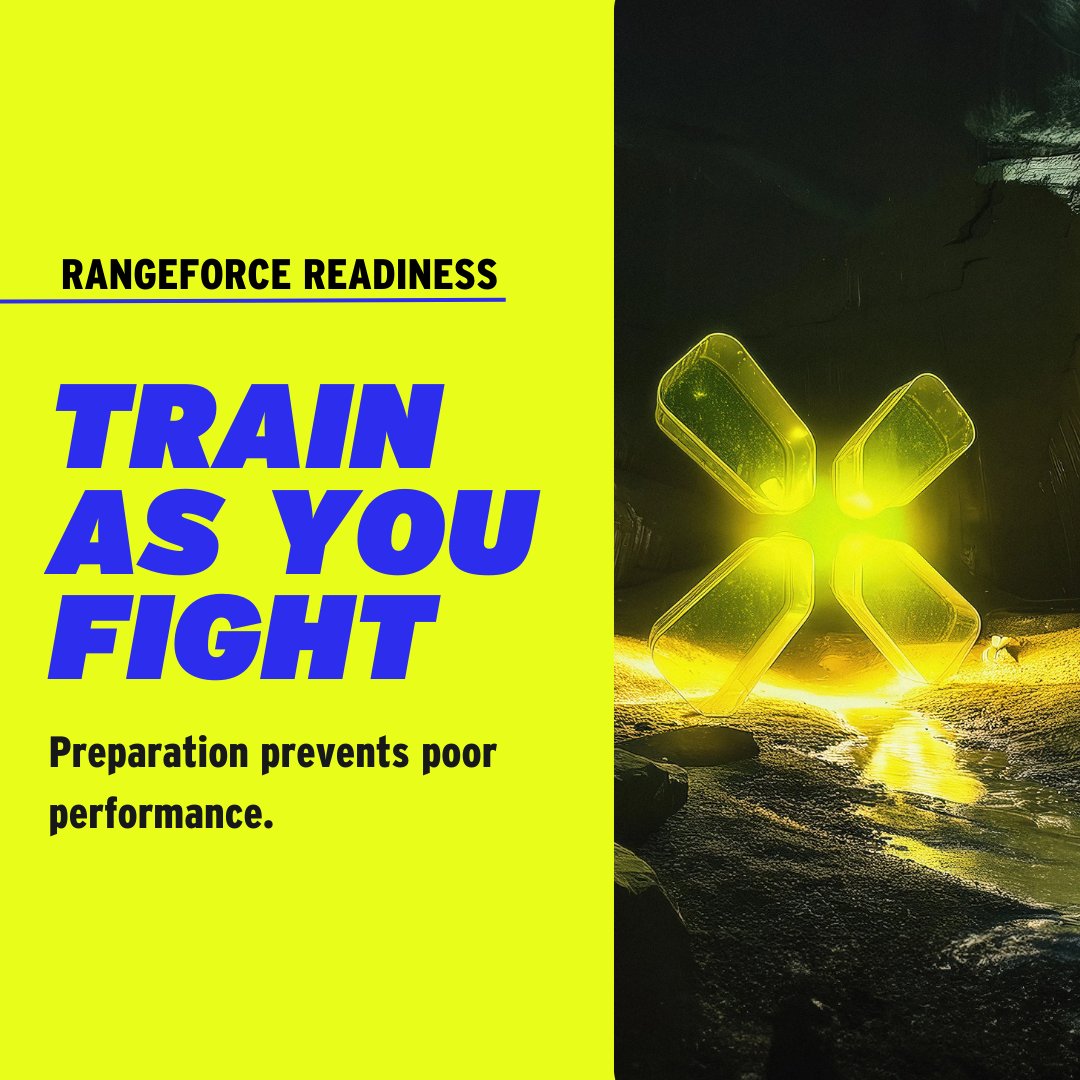 5 things #cybersecurity exercising can learn from military and blue light services drills:

✔️ Set clear objectives
✔️ Train as you fight 
✔️ Repeat to improve
✔️ Debrief and follow-up 
✔️ Soft and technical skills together

Read more in our latest blog: rangeforce.com/blog/de-riskin…