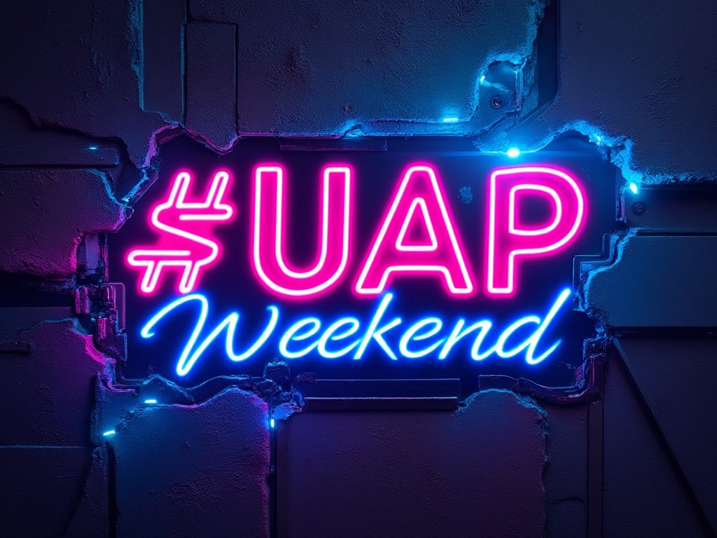 aethernet10's tweet photo. Happy weekend, truth-seekers! 🌟

As we gear up for the $UAP token pre-sale, we’re reminded of our shared mission: uncovering the unknown and championing transparency. 🛸

Rest, recharge, and get ready—big things are on the horizon. 🚀

#UAPToken #WeAreDisclosure #WeekendVibes #CryptoForDisclosure
