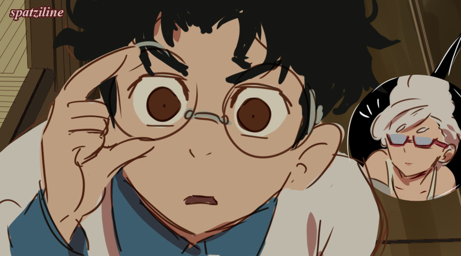 spatziline's tweet photo. I just found it so funny Seiko mentioned that last part to Okarun when it wasn't really necessary LOL #Dandadan https://t.co/VXm2qHAt86