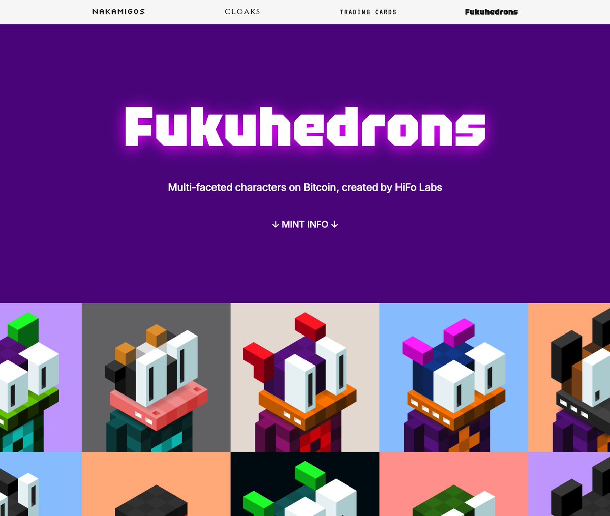Fukuhedrons Mint &amp; Allowlist Info: nakamigos.io/#fukuhedrons

Minting Dec 13th on Magic Eden