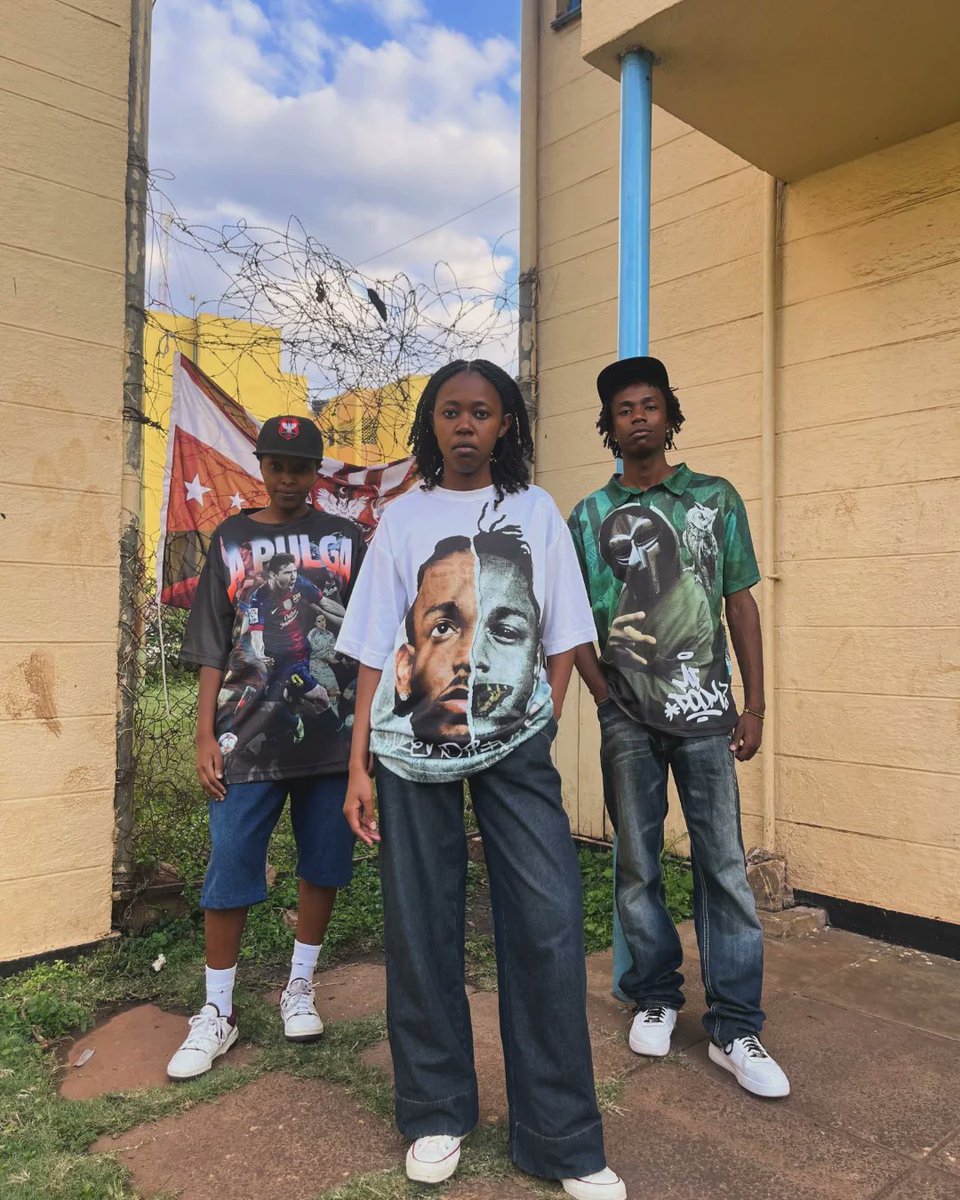 __Prolific_'s tweet photo. Triple Threat! Our newest release features three Prolific figures in their fields. Messi , Kendrick &amp; MF DOOM graphic tees now available exclusively here😎 https://t.co/E2zjubVzp6