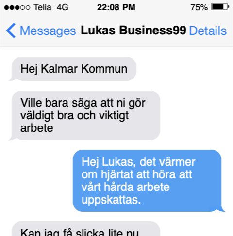 Otroligt kul att vårt arbete uppskattas hos invånarna 🙌 #FridayMotivation