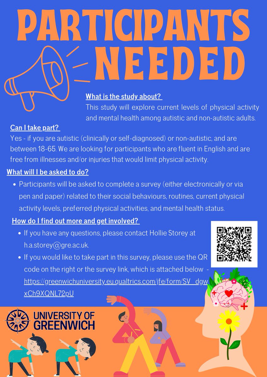 Call for participants!!!  Chance to contribute to valuable research and support Hollie's PhD.  Please share far and wide.