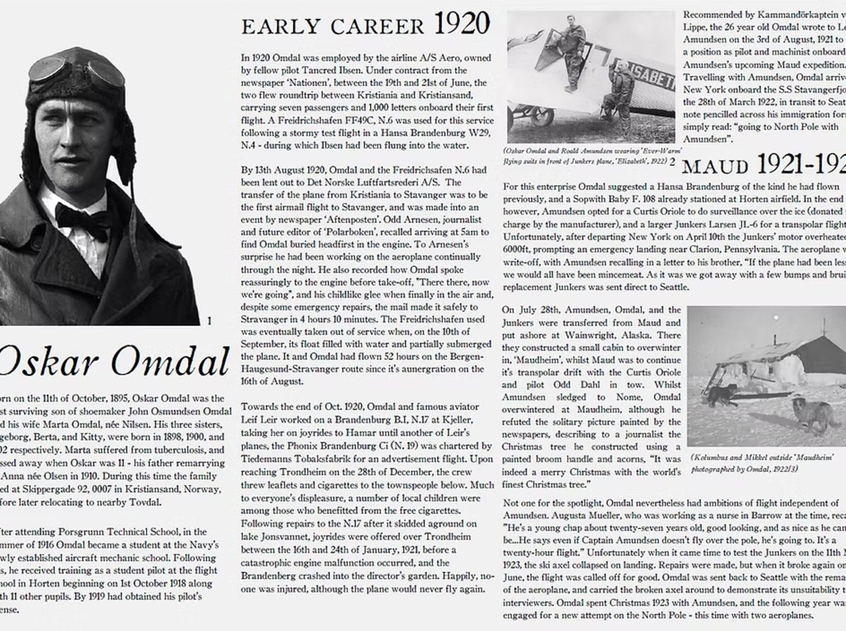 terror_camp's tweet photo. "The Pole by Air: Oskar Omdal and Early Polar Aviation", by Madeline Newbery @fata_morgana0 

Click through to read this poster in a higher definition:

https://t.co/25njEVJpxq https://t.co/vjq5LJIzga