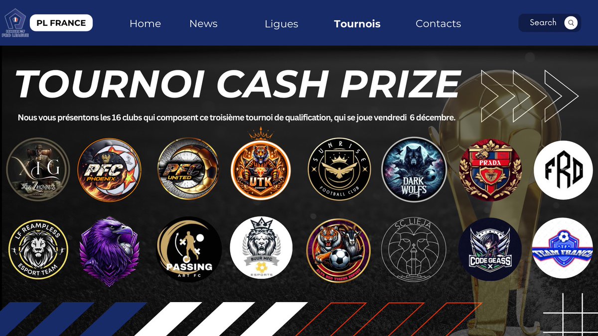 🏆 | TOURNOI #04

Tournoi de qualification ACTE 4 !

@XIGLZH
<a href="/PFClubpro/">PFC Teams E-Sport</a> (Phoenix / United)
@utk_diamante
@fc_sunrise36337
<a href="/ElitezeroSquad/">Dark wolfs</a>
<a href="/TomLaNage13/">Tom</a>
#FCREDHIGHT
@LF_Reampless
<a href="/ParadoxFC12/">Kikx_s Kalen Ryûta</a>
#PassingArtFc
<a href="/BUURGFC/">BUUR MFC</a>
<a href="/Alta_ESport/">Alta Esport</a>
<a href="/ScLieja/">ANT N LIEJA</a>
<a href="/FC_NUEVO_MUNDO/">Nuevo Mundo Esport🌍🎮</a> 
<a href="/TeamFrance777/">Team france</a> 

GOOD LUCK🤝