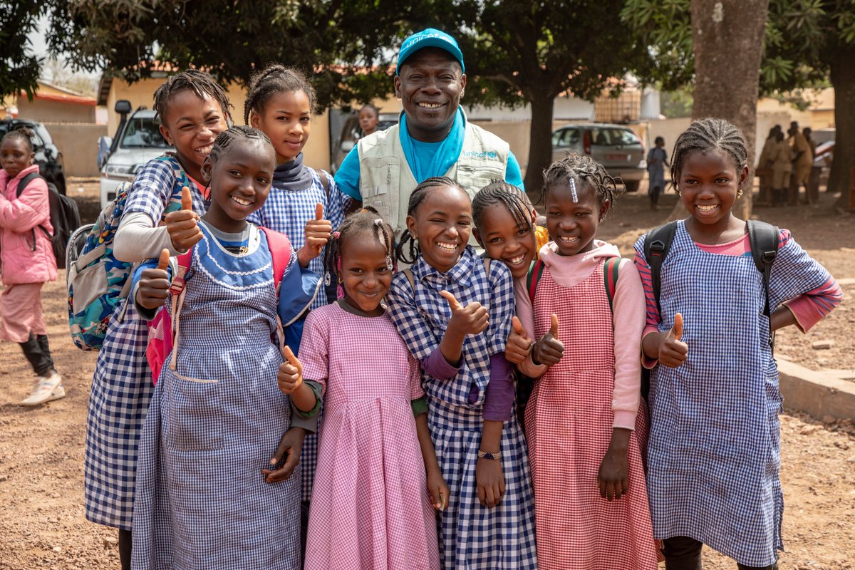 #ForEveryChild a Champion !
<a href="/UNICEF/">UNICEF</a>  West and Central Africa Regional Staff Association has proudly recognized our UNICEF #Guinea Representative <a href="/Felix_Ackebo/">Felix Ackebo</a> as the Model Representative, with an overwhelming 98% of the votes
Congratulations, Félix for this well-deserved honor 🌟