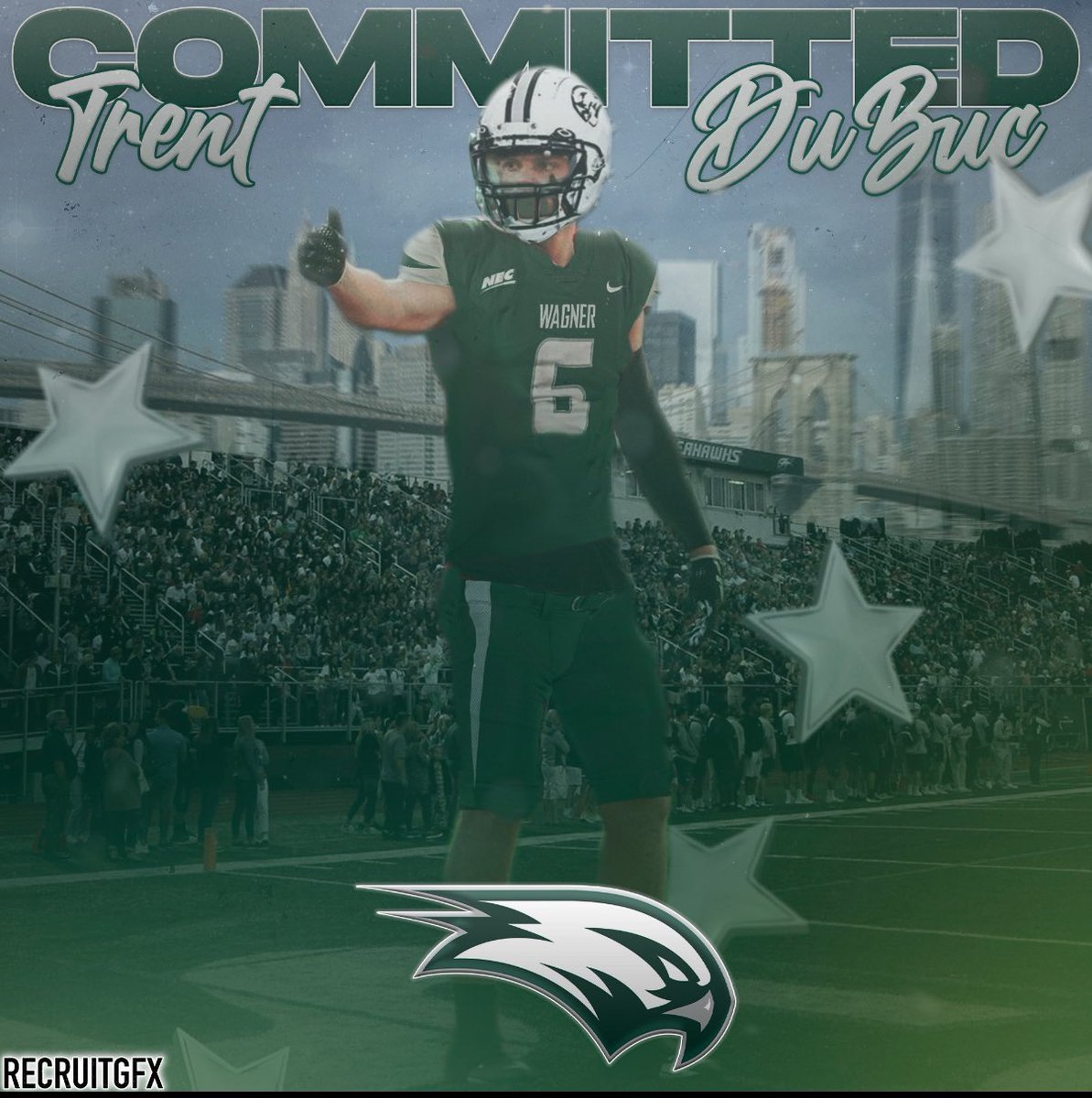 So blessed to say I have committed to Wagner college!!
<a href="/Redskins32/">Matt DuBuc</a> 
<a href="/MelanieJD2/">Melanie</a> 
<a href="/FootballGibbons/">Cardinal Gibbons Football</a> 
<a href="/CoachCzeluz/">Coach Joe Czelusniak</a>