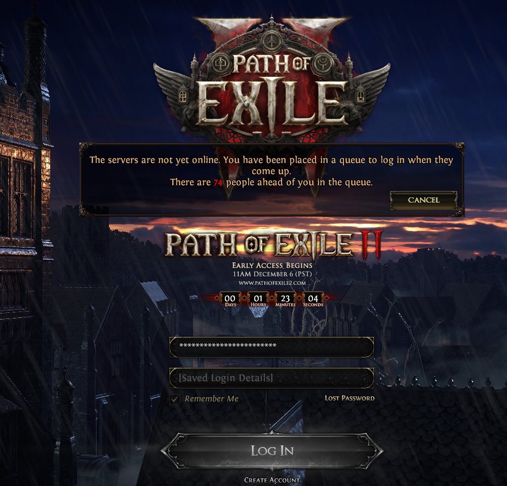 Queues sind da login meine besten