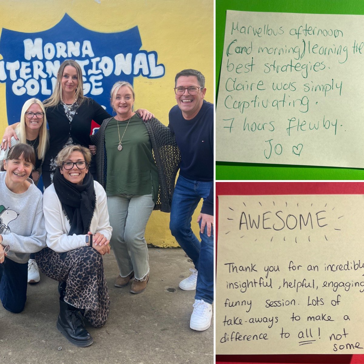 greatergadsby's tweet image. “Claire was simply captivating. Seven hours flew by.”.@MICibiza you did not disappoint! I had a lovely day working with the team and was thrilled with the feedback.
#InternationalEducation #TeachingAndLearning #CollaborativeLearning #AdaptiveTeaching
@OptimusEd @nabss_spain