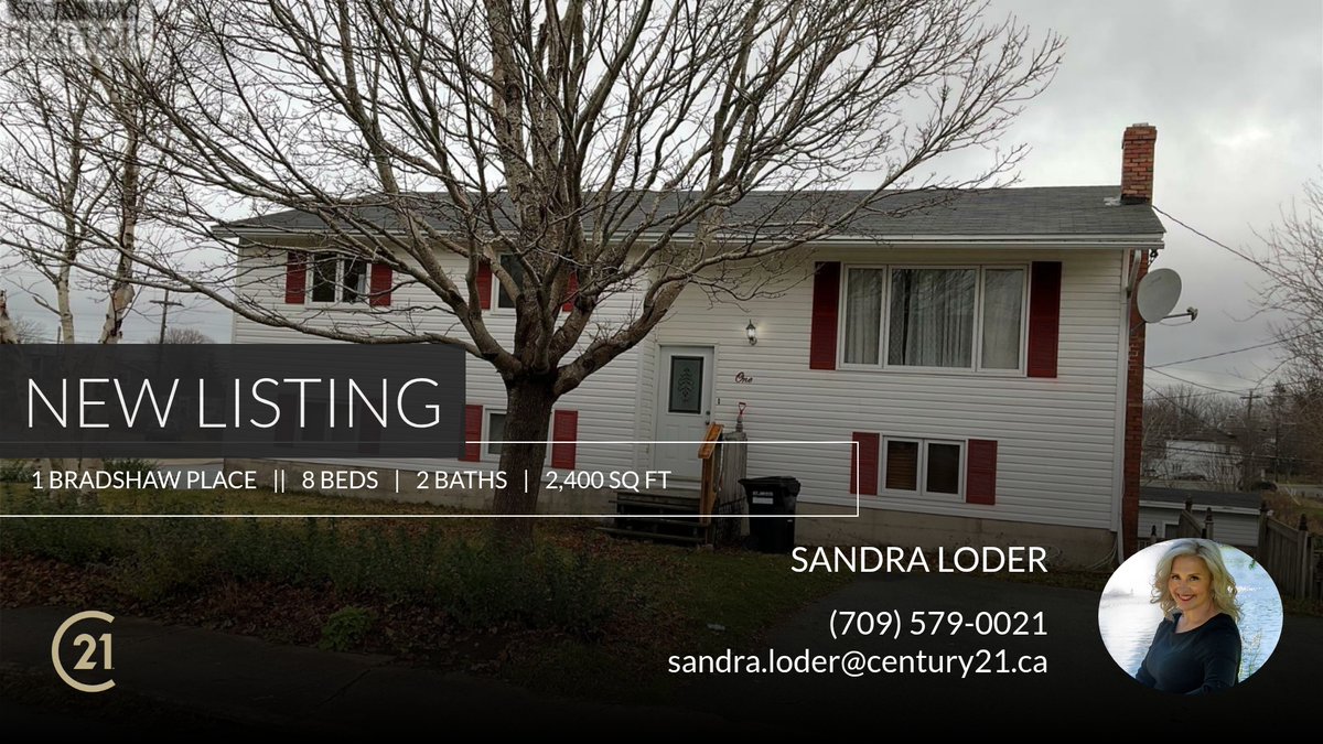 SandraLoder's tweet image. 📍 New Listing 📍 Take a look at this fantastic new property that just hit the market located at 1 Bradshaw Place in St John's. Reach out here or at (709) 579-0021 for more information!

Listed by Ken Brown

Sandra Loder | REALT... c21.ca/mls/1280091