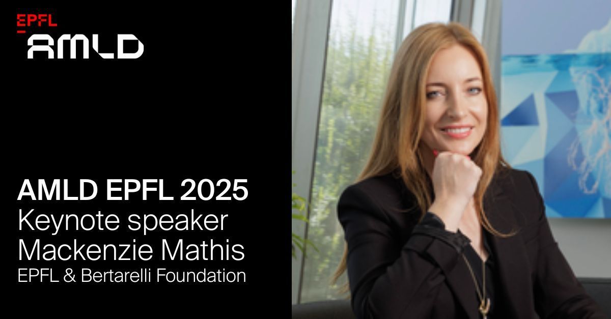 appliedmldays's tweet image. Welcome #AMLDEPFL2025 keynote speaker Mackenzie Mathis, Professor EPFL &amp;amp; Bertarelli Foundation Chair of Integrative Neuroscience. Join her keynote session on February 13, 2025. Early bird ticket rates end on Dec 11. buff.ly/4g09N3L 
#ai #machineleanring #techconference