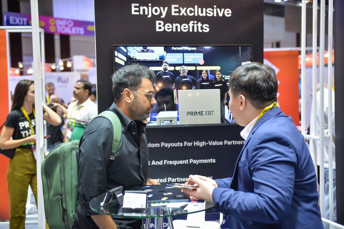 PrimeXBT's tweet photo. 🔥 We’ve wrapped up an exciting two days at #AWasia!

Thank you to all the affiliates and partners who visited us. It’s been a pleasure connecting with you, and we can’t wait to see what’s next!

#PrimeXBT #PrimeXBTAsia https://t.co/qxIyiTU5av