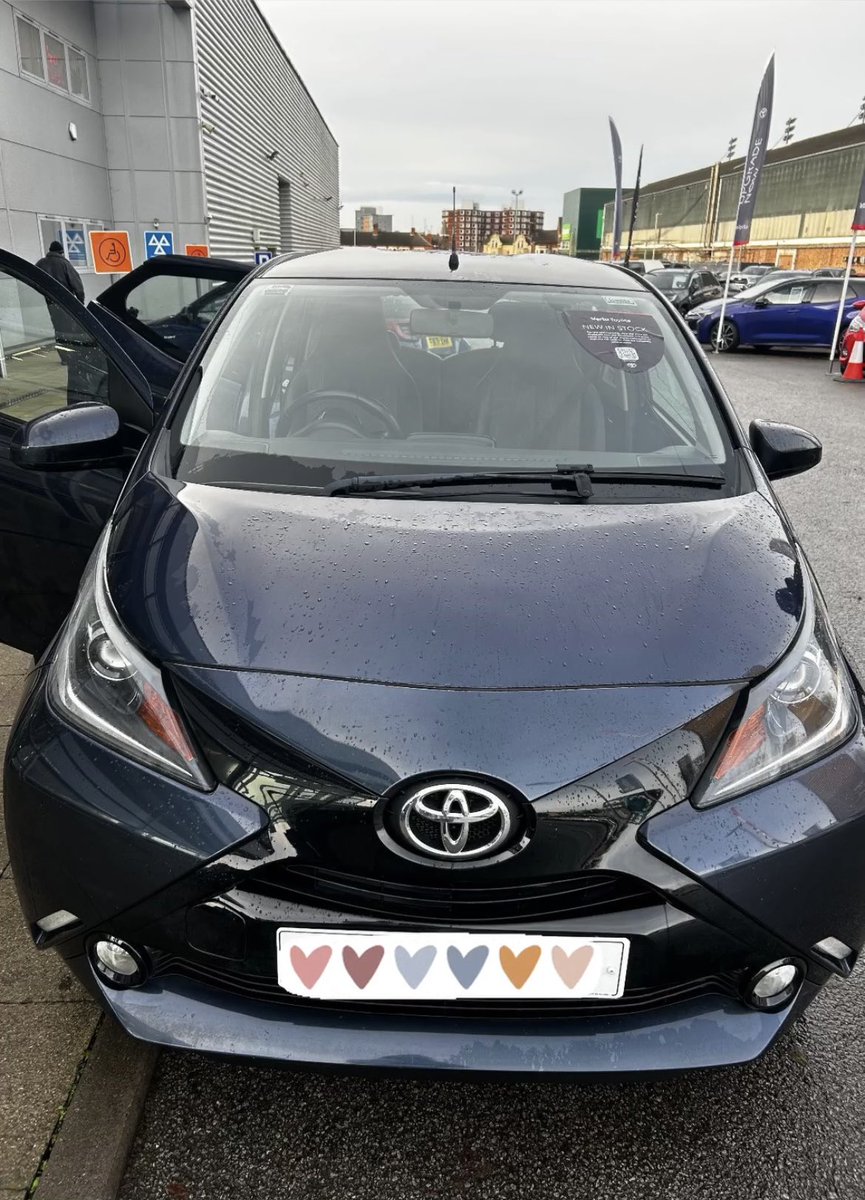 Just bought my first car!! Her name is Winnie🥰