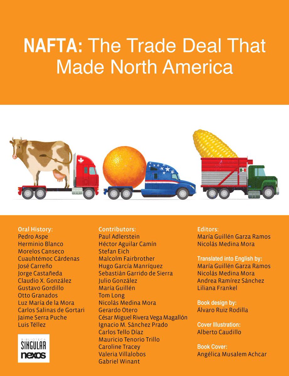 MoralesPin's tweet photo. Hoy @nexosmexico publicó el e-book 𝘛𝘓𝘊𝘈𝘕: 𝘶𝘯 𝘵𝘳𝘢𝘵𝘢𝘥𝘰, 𝘶𝘯𝘢 𝘳𝘦𝘨𝘪ó𝘯.

Esta edición bilingüe es la joya de la corona del ambicioso proyecto con el que Nexos ha conmemorado el 30° aniversario de la integración de América del Norte.

https://t.co/sL04dDyI99 https://t.co/ciilPk8VRY