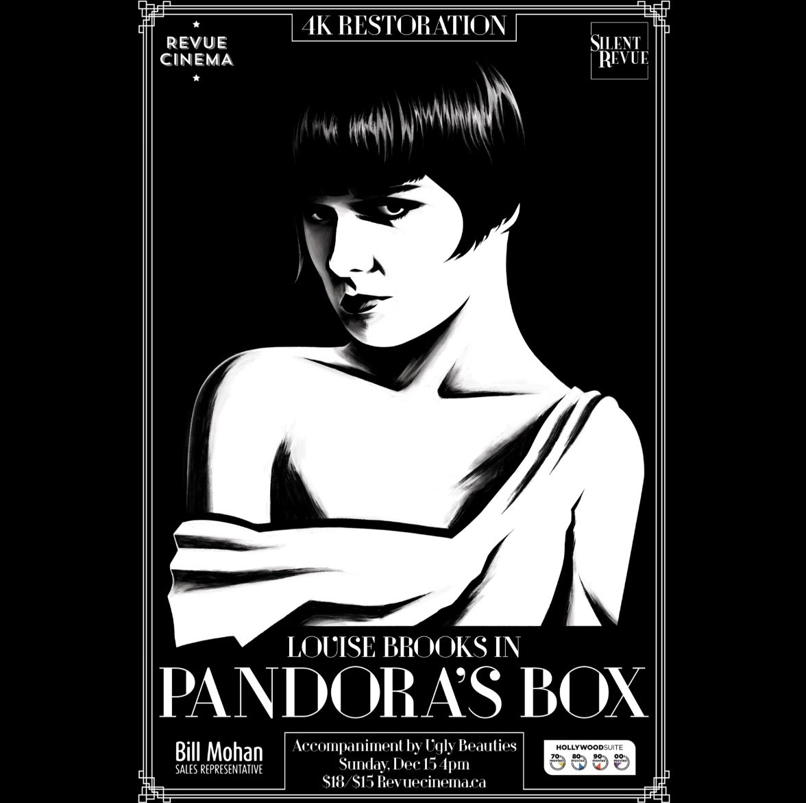 Don’t miss G.W. Pabst’s masterpiece of striking sexuality, with a performance by Louise Brooks that transcends both its medium and time. ⭐️

See this restoration w/ live score and experience the silent era as it was meant to be!  ⏳

🎟️ for Dec. 15th➡️ bit.ly/3Bk5q4B