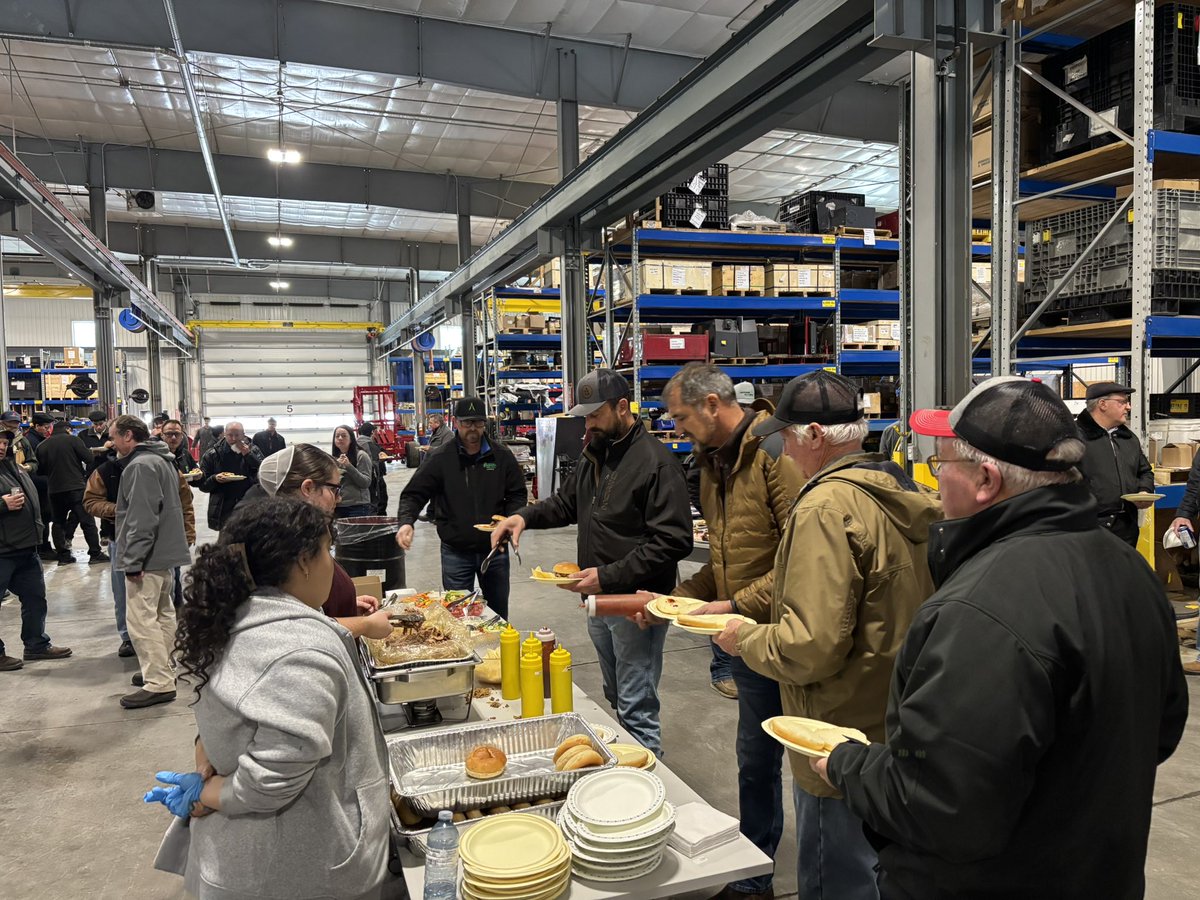 CFGA_ACPF's tweet photo. Next stop on the Forage Focus is at @marcrestmfg, touring where the Bale Baron is manufactured.
Special thanks for the great lunch!
@ForageCouncil
#CFGA24
#ACPF24 https://t.co/JPnopjxvnU