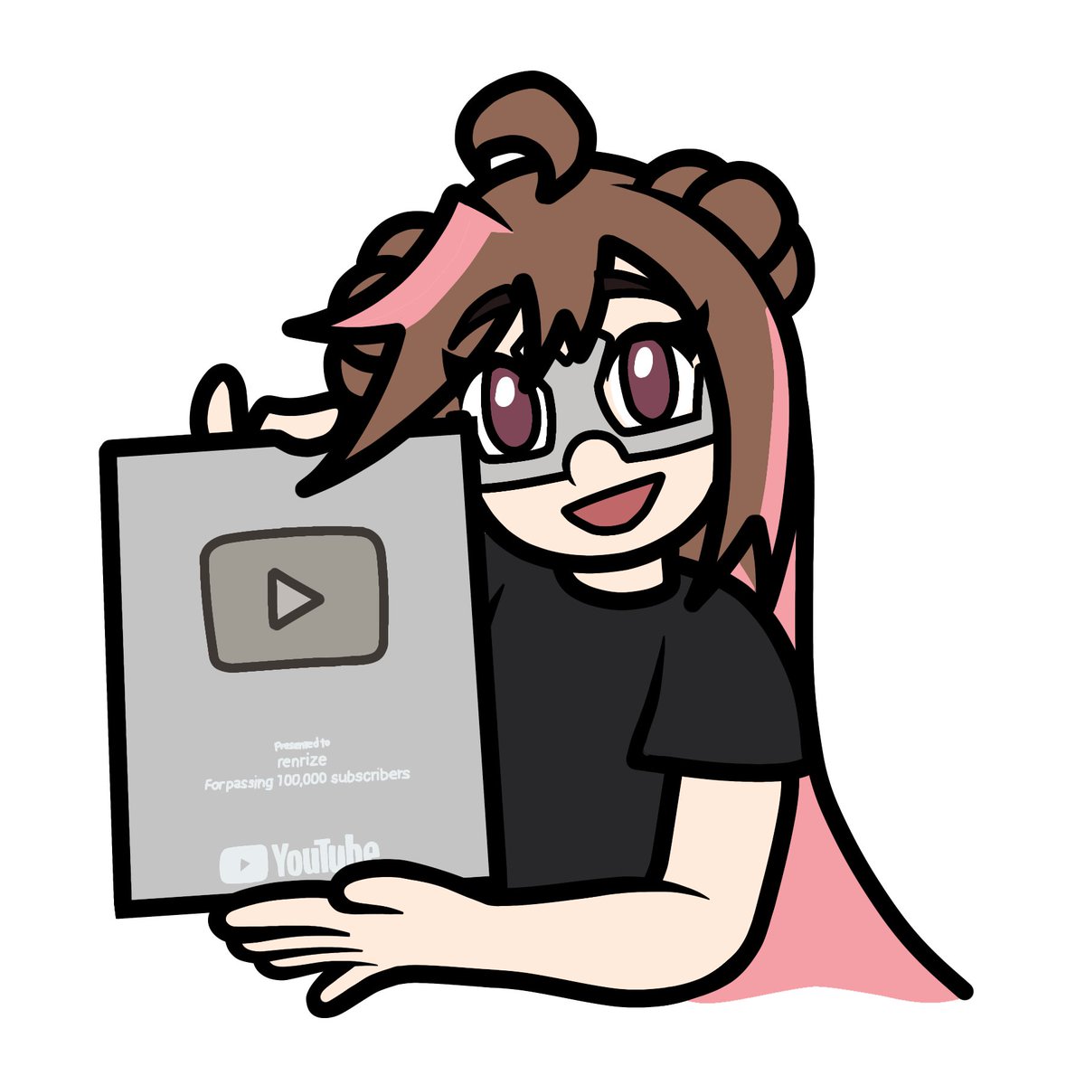 PLACA DE YT 100 K ✨