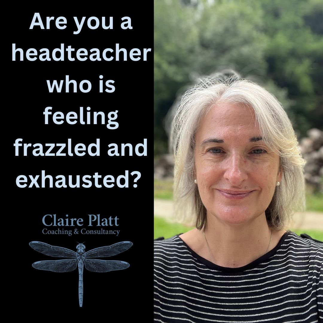 Are you frazzled or exhausted?  

I can help!
buff.ly/3CQasGz 

PS: Hello, I'm Claire, an experienced headteacher, executive and trust leader, coach, inspector and educational consultant.   I help leaders to create high performing cultures where all can thrive.