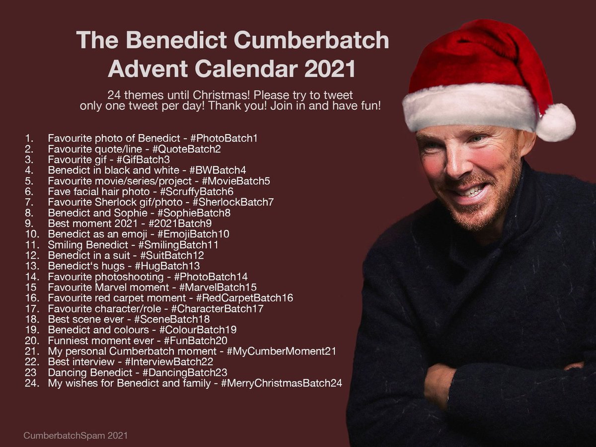 SherlockFBNL's tweet photo. #BenedictAdvent2024 
Oh. Cant leave out #ScruffyBatch 🤭 https://t.co/O25ORspBzW