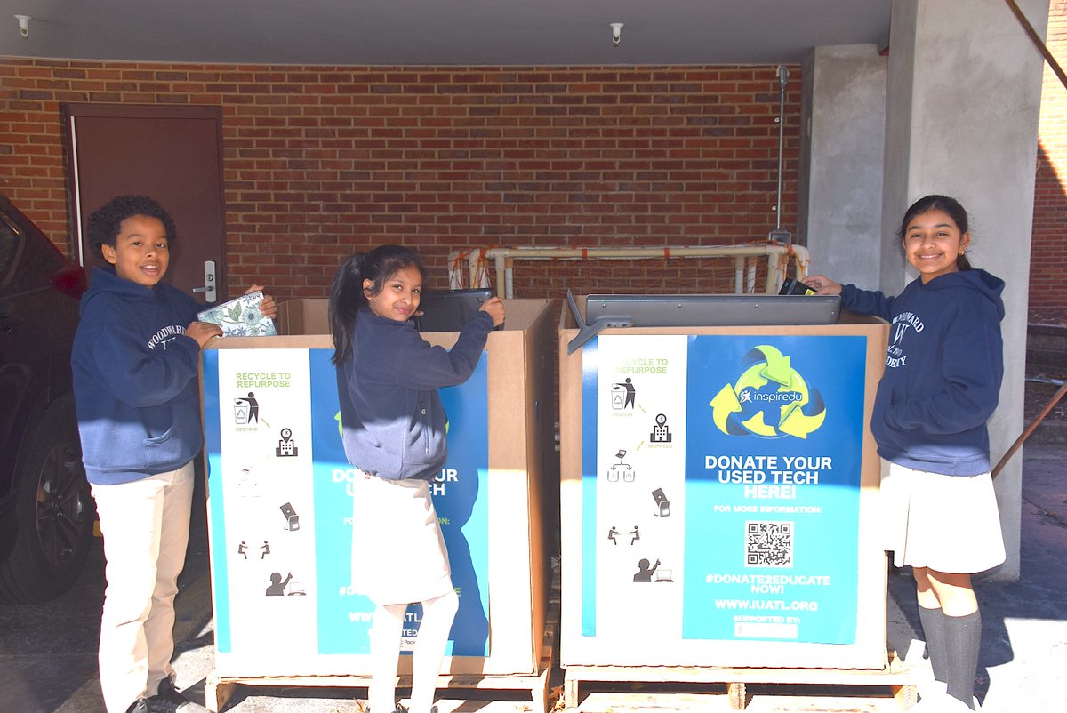 KBrinson (@brinson_it) on Twitter photo WN Ecycle Drive is underway. The drive ends on Monday Dec. 9th. Bring in your Ecycled items today. Help save our landfills. <a href="/WoodwardAcademy/">Woodward Academy</a> WN Ecycle Drive is underway. The drive ends on Monday Dec. 9th. Bring in your Ecycled items today. Help save our landfills. <a href="/WoodwardAcademy/">Woodward Academy</a>